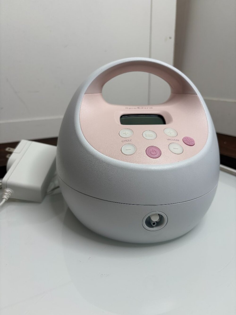 Spectra S2 Plus Electric Breast Pump Pink White w/ Power Cord Tested